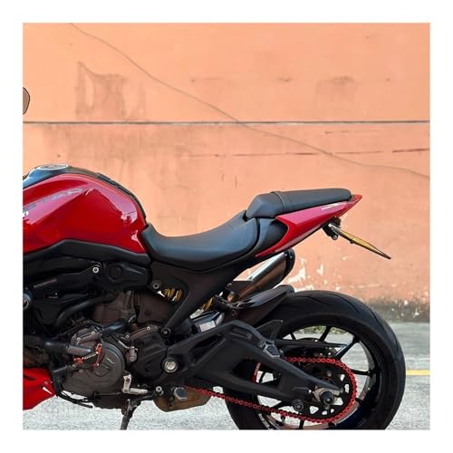 Support de plaque d'immatriculation anti-vibration avec feu de frein moto 950 - 4