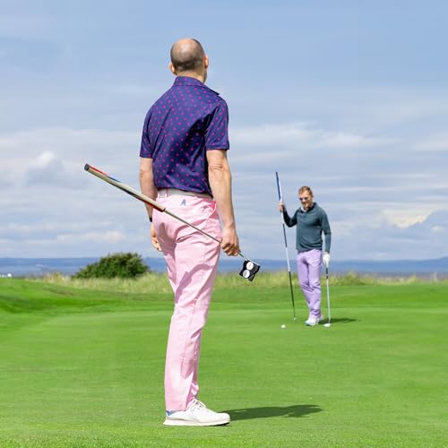Image of Royal & Awesome Funny Golf Shirts for Men, Mens Golf Shirt, Crazy Golf Shirts for Men, Fun Golf Polos for Men, Mens Polo Golf