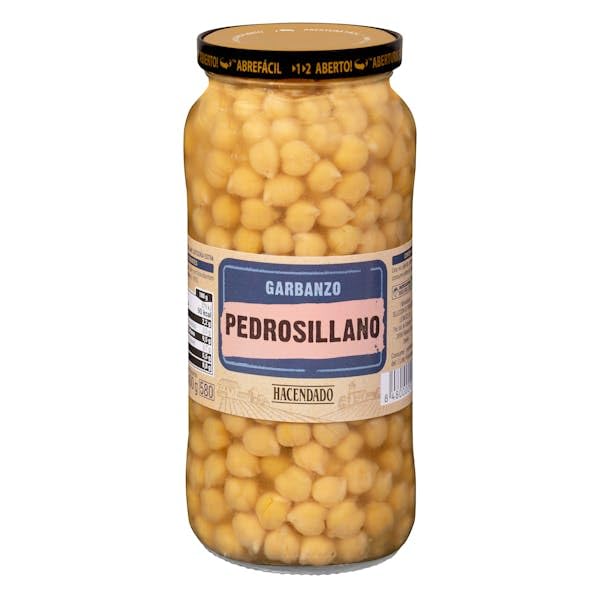 Pois chiches Pedrosillano sans gluten conserve Hacendado naturelle