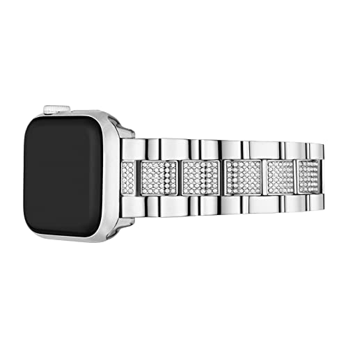 Image of Michael Kors Band for Apple Watch; Stainless Steel Smart Watch Bands for Women; Compatible with Apple Watch 38mm, 40mm, 41mm