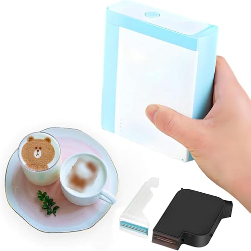 Drukarka atramentowa do żywności, ręczna drukarka jadalna ze sterowaniem aplikacją mobilną, kompatybilna z Bluetooth do dekorowania ciast, ciasteczek i prezentów