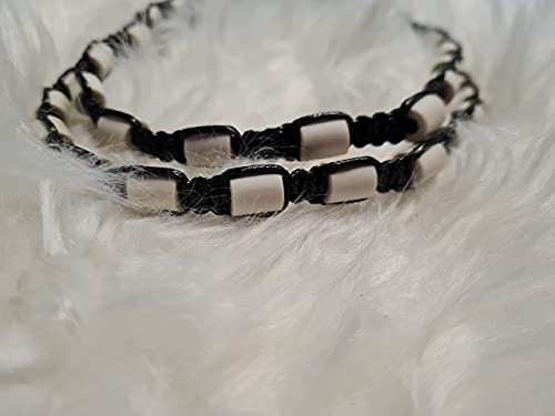 Halsband, EM-Keramik, Schutz gegen Zecken, neu Handarbeit, Hund