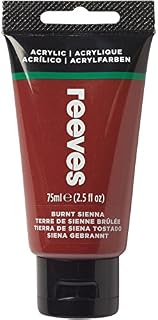 Reeves Acrylic Paint - Highly Pigmentented Acrylic Colours For Hobbyist, Leisure & School - Gold, 75ml