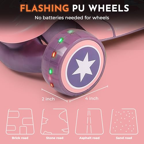 Image of Foldable 3 Wheel Kids Scooter with Seat | 4-Level Adjustable Handlebar | PU LED Wheels | Light & Music | 2 in 1 Skate Cycle Scooter for Boys & Girls 3-10 Years (KS-113 Pink /Purple)