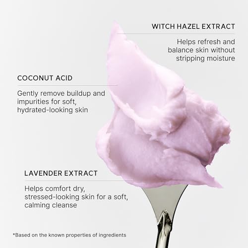 Image of ARENCIA Fresh Lavender Rice Mochi Face Cleanser, Pore Care, Daily Deep Cleansing for Clean & Refreshed Skin, 120 g (4.23 oz)