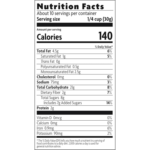 Love Crunch Organic Double Chocolate Chunk Granola, 11.5 oz (Pack of 1), Non-GMO, Fair Trade, by Nature's Path