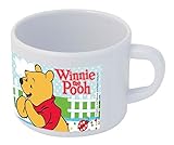 Motiv: Disney Winnie the Pooh POS 68922088 - Kindertasse mit Disney Winnie the Pooh Motiv, Trinkbecher mit Henkel, für Jungen und Mädchen, Fassungsvermögen ca. 200 ml, aus stabilem Melamin (BPA-frei)
