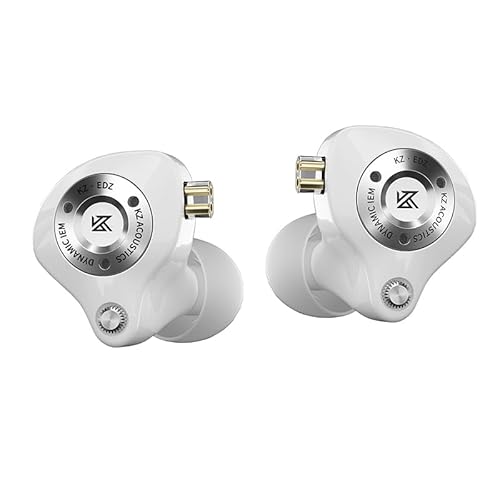 HIFIXAUDIO KZ EDZ �C���C���[���j�^�[�A���ɂ�EDX�G�{�����[�V�����L���C���z�� - �X�^�W�I�f�B�e�[��&�p���t���ȒቹIEM �f���A���}�C�N�t�� ���O���\�Ȗ��ߍ��ݎ�2�s���P�[�u�� ���y�p(�z���C�g�A�}�C�N�t��Type-C)