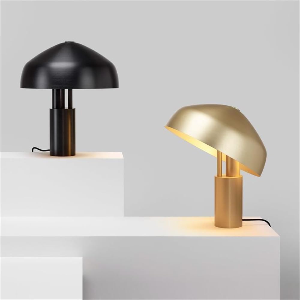 Lampy stołowe. Przenośna metalowa lampa biurkowa, lampka nocna do czytania w stylu industrialnym, dekoracja pokoju, jadalni