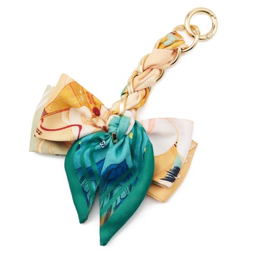 QIUTIMIY Bag Extender Chain for Purse Crossbody Bag Charms Women Handbag Decoration Accessories,Mint Green