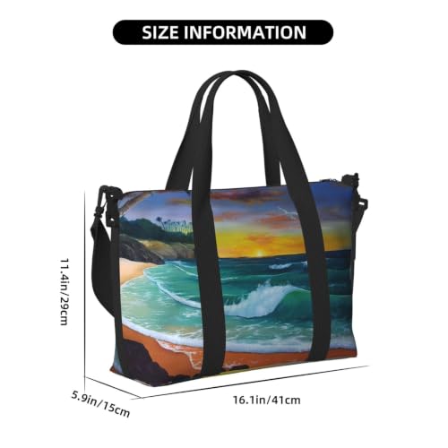 Sac de voyage grand format imprimé papillon pour sport et week-end