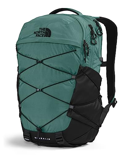 Image of The North Face Borealis Commuter Laptop Backpack, Dark Sage /TNF Black, One Size