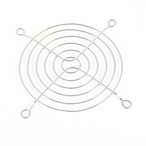 uxcell Silver Tone Metal Cooling Fan Finger Guard Grill 100mm for Computer