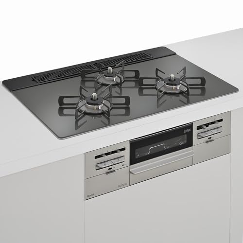 �y�H����݁z �r���g�C���R���� �����i�C(Rinnai) The Basic Built-in �U �x�[�V�b�N �s�s�K�X 75cm���^�C�v�i�V�F�f�B�[�v�O���[�j ES71W41T5RVW