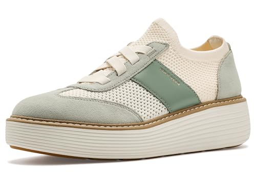 Cole Haan Women's Shoes - OriginalGrand Stitchlite Max Platform Sneaker, Desert Sage/Lily, 8-B US