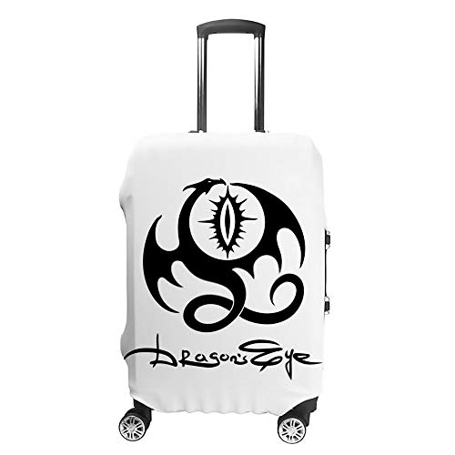 Housse de bagage polyester motif dragon protection valise lavable de 18 à 32 pouces