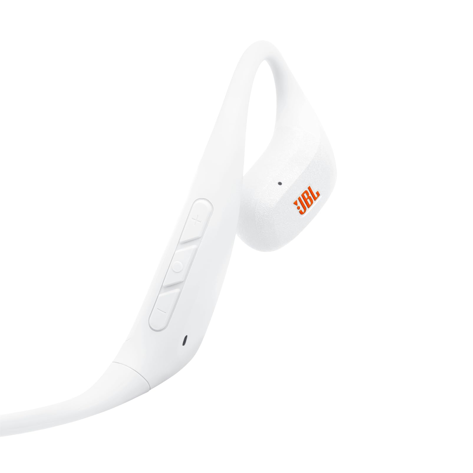 JBL Endurance Pace, Bezprzewodowe Słuchawki Sportowe, Białe | Open-Ear Bluetooth z Technologią JBL OpenSound, Lekki Tytanowy Pałąk z Pamięcią Kształtu, Wodoodporne (IP68), do 10 h Baterii