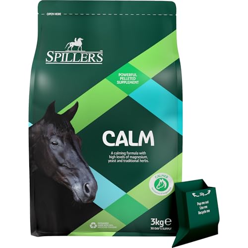 SPILLERS Calm Horse Supplement Horse Calmer with Magnesium for Horses and Ponies, Ideal for Nervous or Excitable Equines - 30 Day Supply Supplements - 3 kg