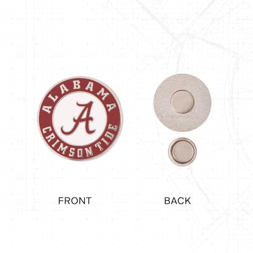 Image of Desert Cactus University of Alabama Magnetic Metal Lapel Pin (B) | Officially Licensed UA Alabama Crimson Tide Enamel Finish Lapel Pin Formal Wear Bag and Hat Jewelry Tie Track Brooch Pin