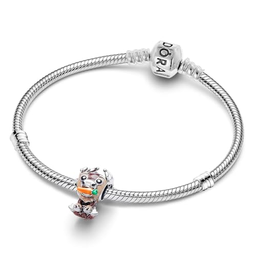 PANDORA Damenarmband Silber Geschenk-Set Disney Frozen Sven 21114-18