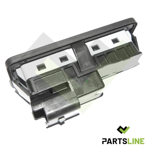 Partsline Bouton Contacteur d'Ouverture de Coffre Arrière compatible avec C3 III, C4 Cactus, C4 II, 2008 I, 208, 3008 II, 308 II, 5008 II, RCZ - Réf 9676028380 – vue 3