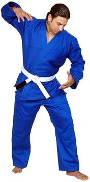 Judo Kimono Uniform Student GI Blue