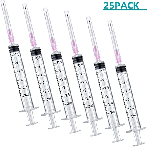Sirulken SK-S29161330 25 Pack 3Ml 18Ga Lab Syringe Tools thumb #4