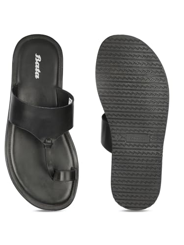 Image of Bata Men's STARK TR PLN Toe Ring Slippers