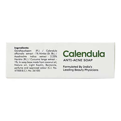 Image of DAY'S Calendula Soap 75gm|With goodness of Calendula, Neem and Turmeric| Acne Control |Skin Healer| Ayurvedic Product (pack of 3)