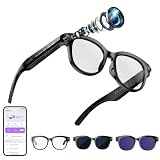 POGGLEE AI Glasses 8MP Camera 1080P Video Translator 3 Lense...