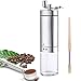 ReLX Macina caffè Manuale, Portatile in Acciaio Inossidabile Mano macinacaffè macina (B)