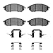 Dynamic Friction Company 5000 Advanced Brake Pads - Ceramic and Hardware Kit