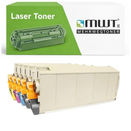 Toner compatible Oki MC760 remplace 45396301 45396304 pack 5 cartouches couleur