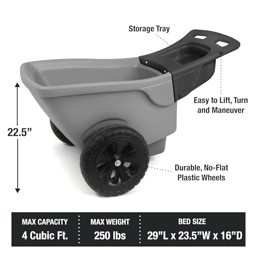 Heavy Duty Electric Wheelbarrow Cart