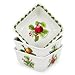 Portmeirion Pomona Mini Dishes Square Set Of 3 