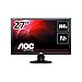 Produktbild AOC G2770PF 68,6cm 27 Zoll TFT 16:9 300cd/m2 80M:1 1ms 1920x1080 Pivot USB HDMI TCO6 DVI schwarz