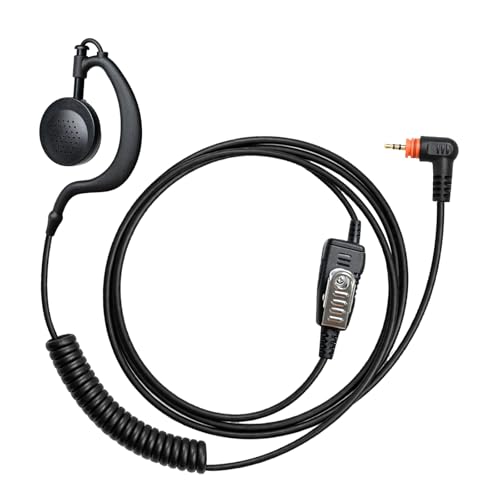 Auricular Walkie Talkie de 2,5 mm para comunicación en eventos y seguridad