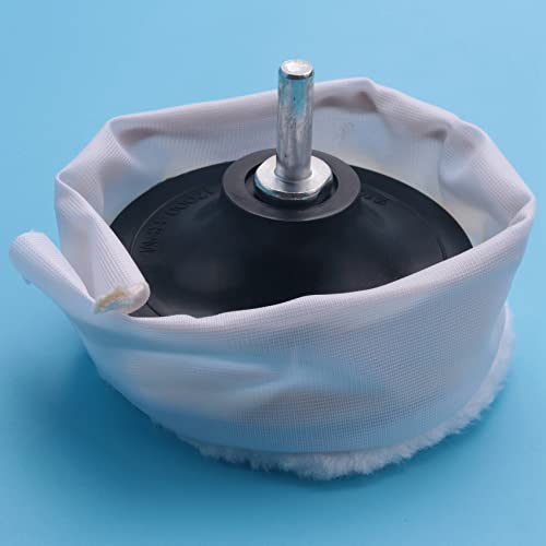 Adaptador de taladro para pulido bruto con conector robusto de rosca 5