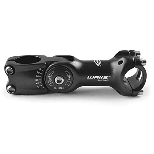 Tronco, Romacci 25,4 mm / 31,8 mm Hastes ajustáveis ​​de bicicleta de 60 graus Hastes de liga de alu