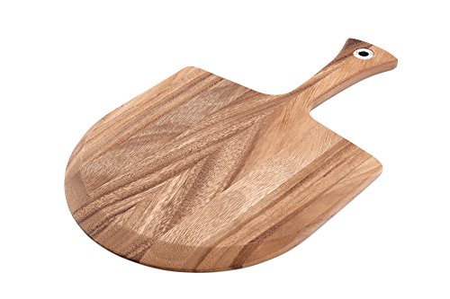 Ironwood Lucca Mini Pizza Peel, One Size, Acacia Wood