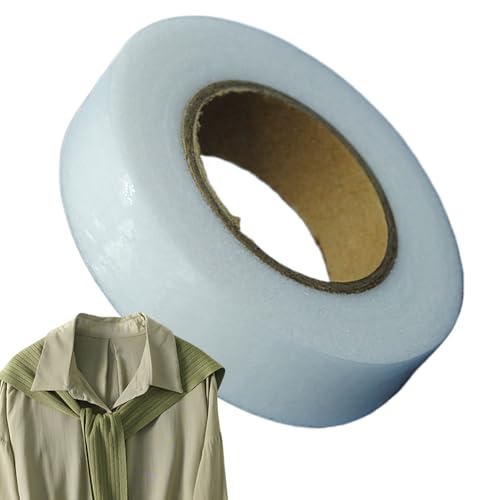 Cinta De Doble Cara Para Ropa, Cinta De Dobladillo De Tela De Doble Cara Pa-ra Cortinas, Ropa, Pantalones Y Vestidos, Forro Adhesivo Resistente Para Planchar, Accesorios De Costura Pa-ra Principiantes