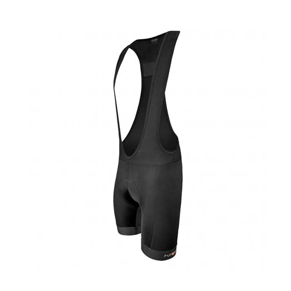FunkierBike: F-Max 17 Panel 4-Way Bib Shorts (B1 Pad) in Black
