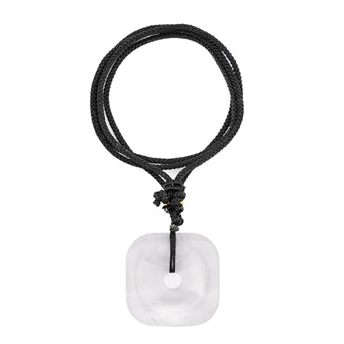 Lumisoul 30mm �X�N�G�A �h�[�i�c�y���_���g �V�R�N���X�^�� ���m�E ��� �t���b�g ����� �l�b�N���X �D�R�t�� DIY�W���G���[����p, 3*3 CM, ����, ��΂Ȃ�