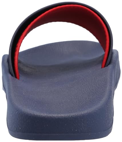 Image of HUGO Men's Stacked Logo Slide Sandal