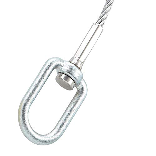 Image of Peakworks Safe, Removable, Reusable, Lightweight, Steel Drop Thru Anchor, Yellow, 12 inch x 8 inch, V8223145