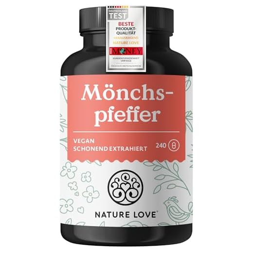 Mönchspfeffer Kapseln - Premium: Mönchspfeffer 4:1 Extrakt aus Original Vitex Agnus Castus - Hochdosiert mit 10mg je Kapsel - 240 Kapseln - Ohne Zusätze, vegan