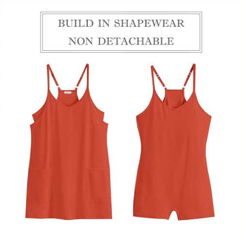 Image of ANRABESS Women Athletic Dress Summer Tennis Workout Active Sports Mini Romper Dress Built in Shorts Travel Vacation Clothes