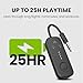 Avantree Relay - Premium Airplane Bluetooth Adapter with Advanced Qualcomm Chipset, 2 Headphones Support, 25hrs Play Time, aptX Adaptive & HD Audio Transmitter for Airpods, Bose & Travel Flight