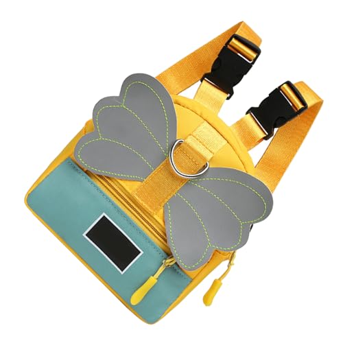 Toyvian Pet Backpack Harness for Dogs Self-Wearing Dog Carrier Bag with Capacity Lightweight Design for Outdoor Use Walking and Hiking Green