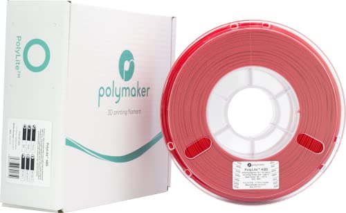 Image of Polymaker 70637 Filament ABS 1.75mm 1kg red PolyLite 1 pc(s)